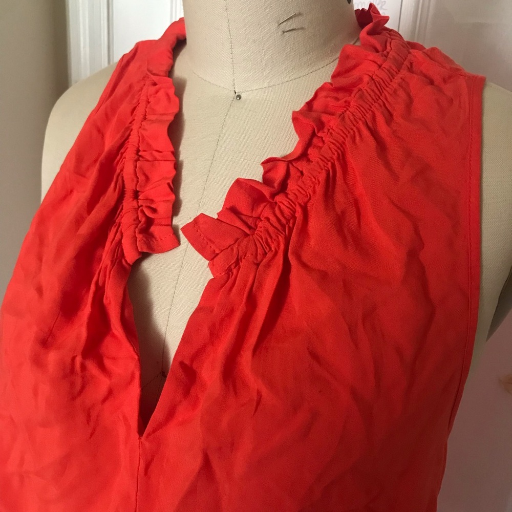 Mossimo Ruffle Neckline Top - Picture 4 of 6